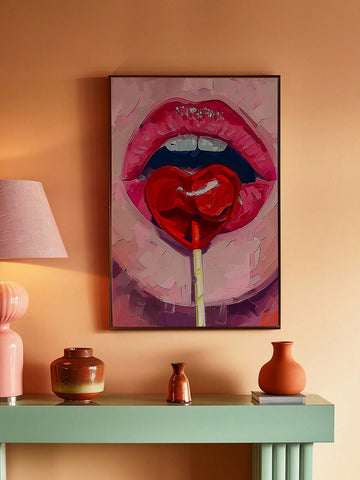 Add a touch of modern charm to any room with the Lollipop Heart Shape Poster. This minimalist wall art features a clean, stylish design perfect for enhancing trendy girl’s bedrooms or contemporary living spaces. Its simple yet eye-catching heart motif brings warmth and personality without overwhelming your decor, making it an ideal choice for those seeking subtle elegance and a fresh aesthetic. Crafted to complement a variety of interior styles, this poster effortlessly elevates your space with refined, exp