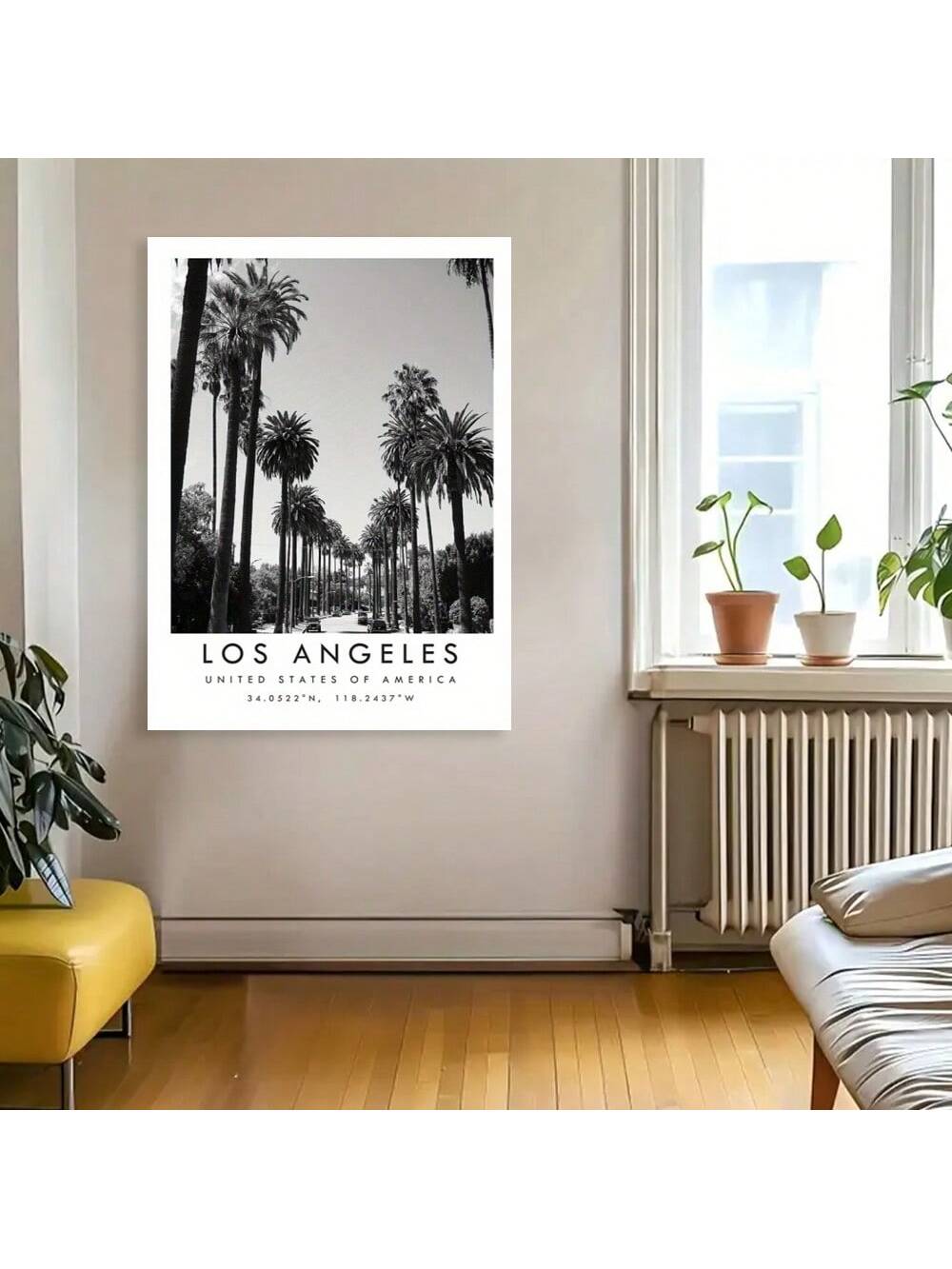 Transform your space into a stylish haven with our Los Angeles Inspired Framed Canvas Wall Art. Perfect for any bedroom, living room, or dorm, this modern D poster adds a touch of sophistication. Crafted with high-quality materials, this framed canvas guarantees durability and long-lasting beauty. Elevate your decor with a touch of LA charm.