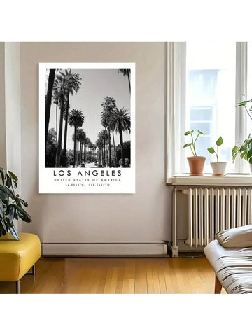 Transform your space into a stylish haven with our Los Angeles Inspired Framed Canvas Wall Art. Perfect for any bedroom, living room, or dorm, this modern D poster adds a touch of sophistication. Crafted with high-quality materials, this framed canvas guarantees durability and long-lasting beauty. Elevate your decor with a touch of LA charm.