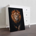 Transform your living room, sofa backdrop, or bedside into a majestic and regal space with our Lion Portrait Canvas Wall Art. This high-quality print showcases the fierce beauty of a lion, adding a touch of sophistication and elegance to any room. Expertly crafted, this canvas art is sure to be a statement piece in your home decor.