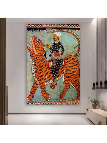 Elevate your space with the Majestic Spiritual Tiger Warrior Art Deco Poster, a striking blend of mythology and meditation symbolism. This expertly designed wall decor captures the power and grace of the tiger warrior, inspiring strength, courage, and calm introspection. Perfect for home or meditation areas, its art deco style adds a sophisticated, timeless touch to any room. Crafted to inspire both inner focus and bold energy, this poster is an ideal piece for those seeking motivation and spiritual connect