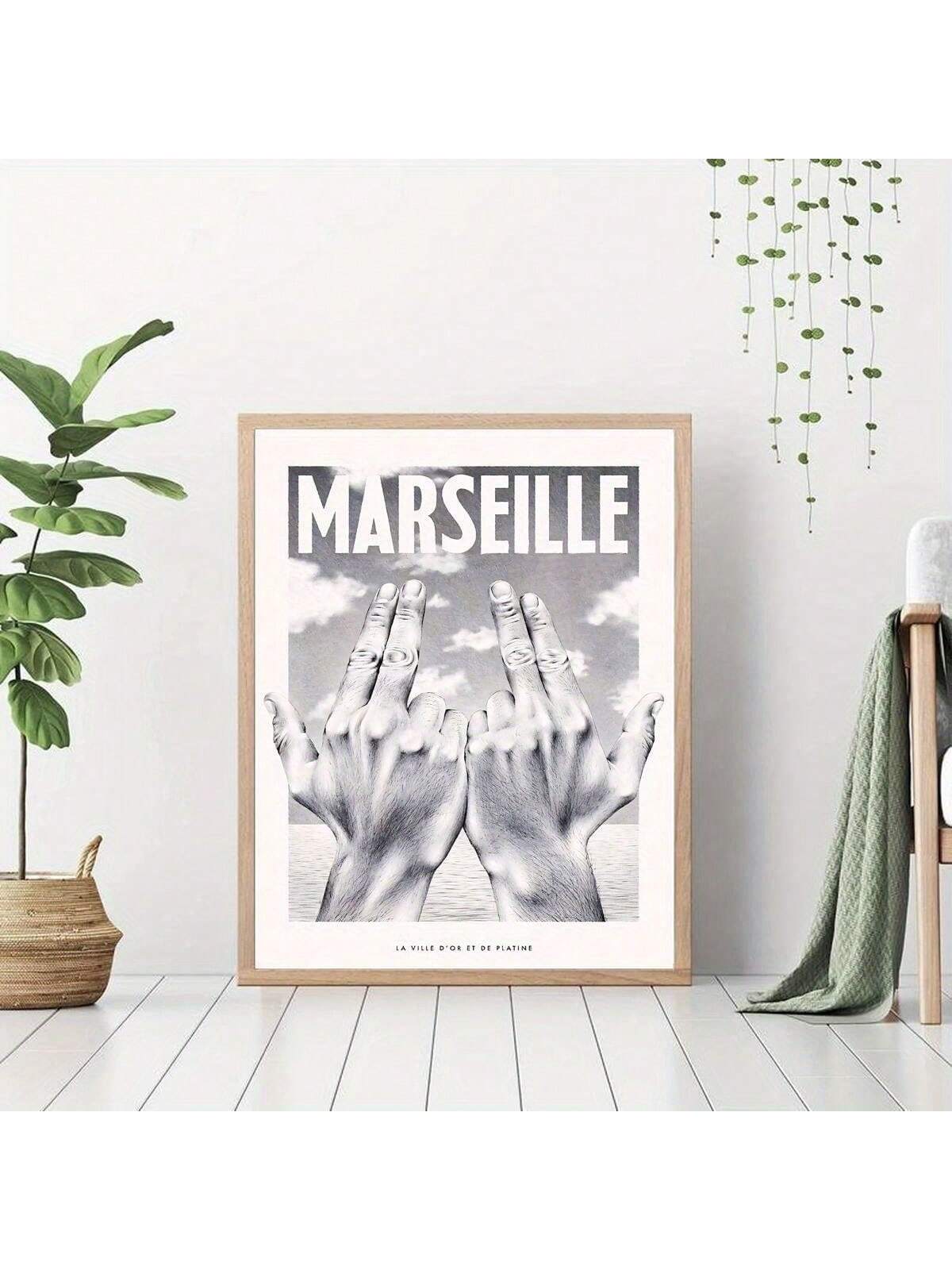 Elevate your space with the Marseille Middle Finger Canvas Print, a bold statement piece blending Art Deco elegance with contemporary edge. Crafted on high-quality canvas, this print offers sharp detail and vibrant colors, making it ideal for adding character to your home or office. Its unique design challenges convention while maintaining sophisticated style, perfect for those seeking distinctive wall decor that sparks conversation and reflects confident taste. Durable and easy to hang, it transforms any r