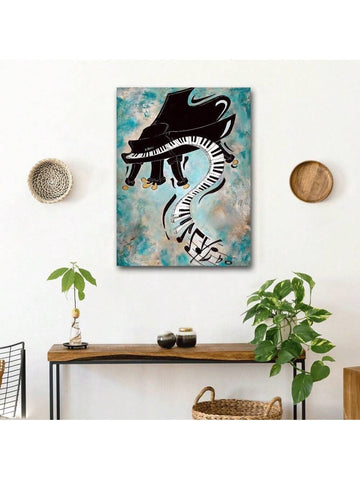 Immerse yourself in the world of music with our Melodious Dreamscapes canvas print. Featuring a surreal piano design, this framed piece is perfect for any music enthusiast looking to add a touch of elegance to their space. Let the beauty and tranquility of our canvas transport you to a dreamlike state.
