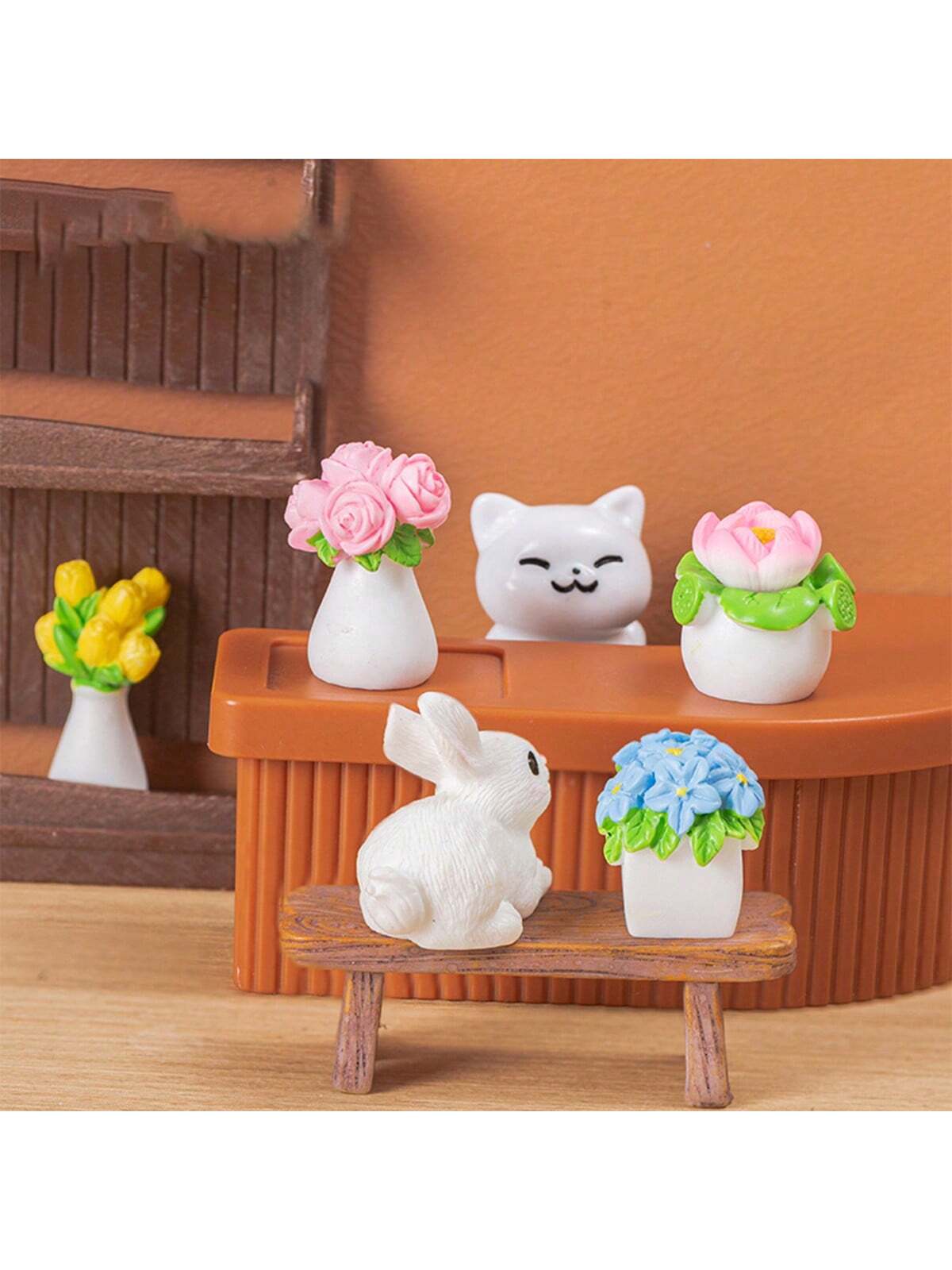 Add a touch of nature to your home decor with our Miniature Succulent Plants Resin Craft Ornament. These intricately crafted plants are perfect for adding a natural element to any room. Made with high-quality resin, the mini succulents are durable and easy to maintain. Bring the outdoors in with this unique ornament.