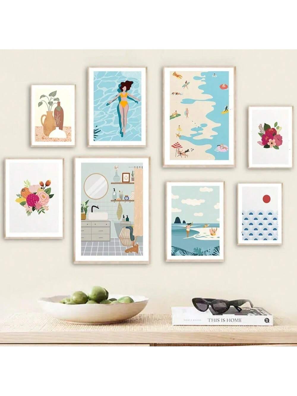 Elevate your living space with this Minimalist Beach Waves Canvas Wall Art, designed to bring a subtle coastal vibe to your stylish living room. Featuring clean lines and a calming wave motif, it complements modern décor while introducing a serene, beach-inspired atmosphere. Crafted for durability and visual appeal, this canvas art enhances your room’s ambiance without overwhelming your existing style.