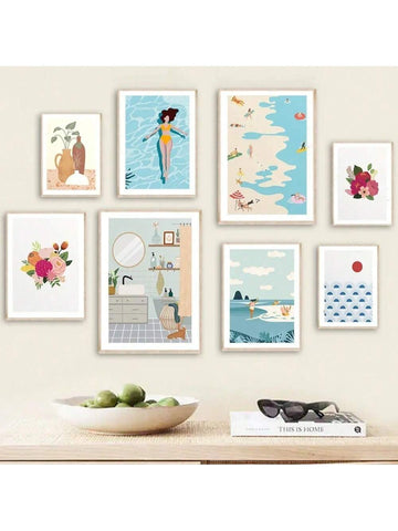 Elevate your living space with this Minimalist Beach Waves Canvas Wall Art, designed to bring a subtle coastal vibe to your stylish living room. Featuring clean lines and a calming wave motif, it complements modern décor while introducing a serene, beach-inspired atmosphere. Crafted for durability and visual appeal, this canvas art enhances your room’s ambiance without overwhelming your existing style.