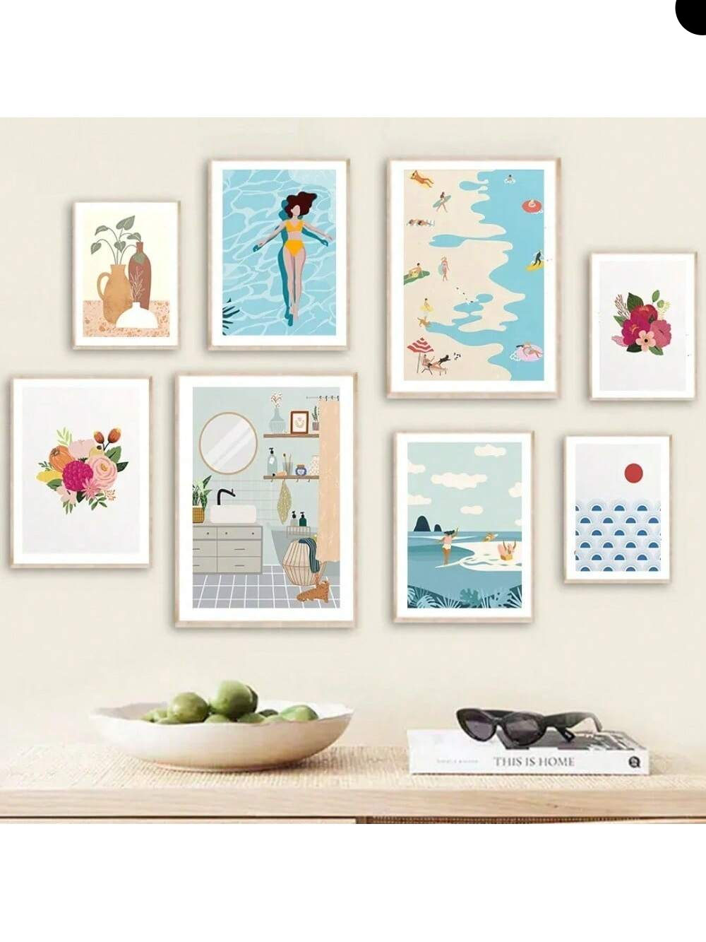 Elevate your living space with this Minimalist Beach Waves Canvas Wall Art, designed to bring a subtle coastal vibe to your stylish living room. Featuring clean lines and a calming wave motif, it complements modern décor while introducing a serene, beach-inspired atmosphere. Crafted for durability and visual appeal, this canvas art enhances your room’s ambiance without overwhelming your existing style.