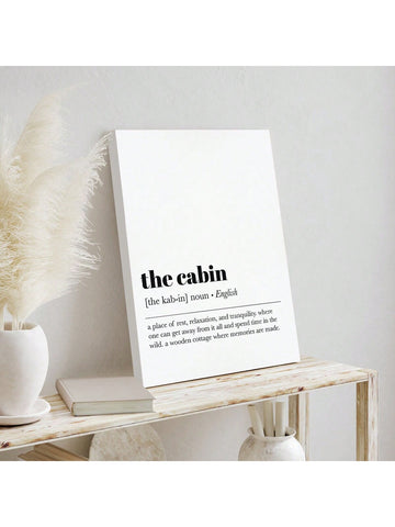 Add an elegant touch to your home decor with our Minimalist Cabin Definition Wall Art. This chic printable piece adds a cozy feel to any room, making it the perfect addition to your home. With a simple and clean design, this wall art is sure to create a warm and inviting atmosphere for all to enjoy.