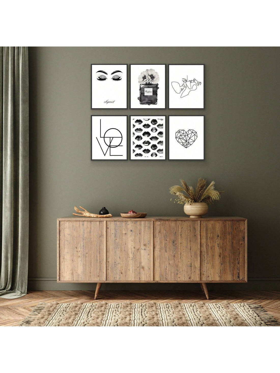 Enhance your modern home decor with our Minimalist Chic 6-piece black and white line art poster set. These elegant posters feature clean lines and simple designs, creating a sophisticated and stylish look. Perfect for adding a touch of minimalist charm to any room.