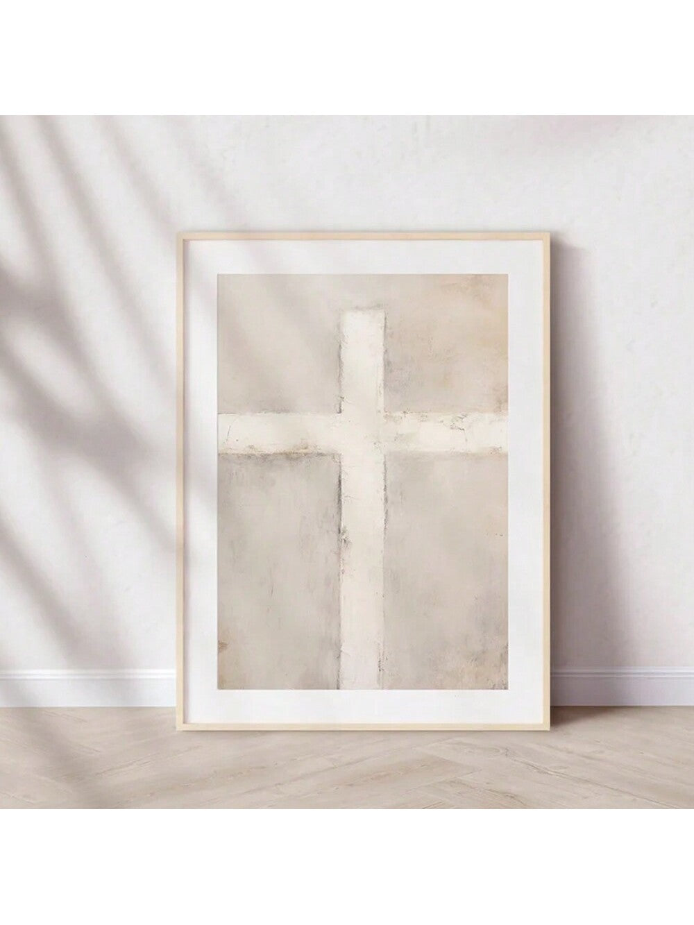 This minimalist cross bible verse wall art serves as a beautiful and meaningful addition to any Christian home decor. With a simple yet powerful design, this canvas print features an inspirational bible verse and serves as a thoughtful gift for loved ones. Display your faith with this high-quality piece.
