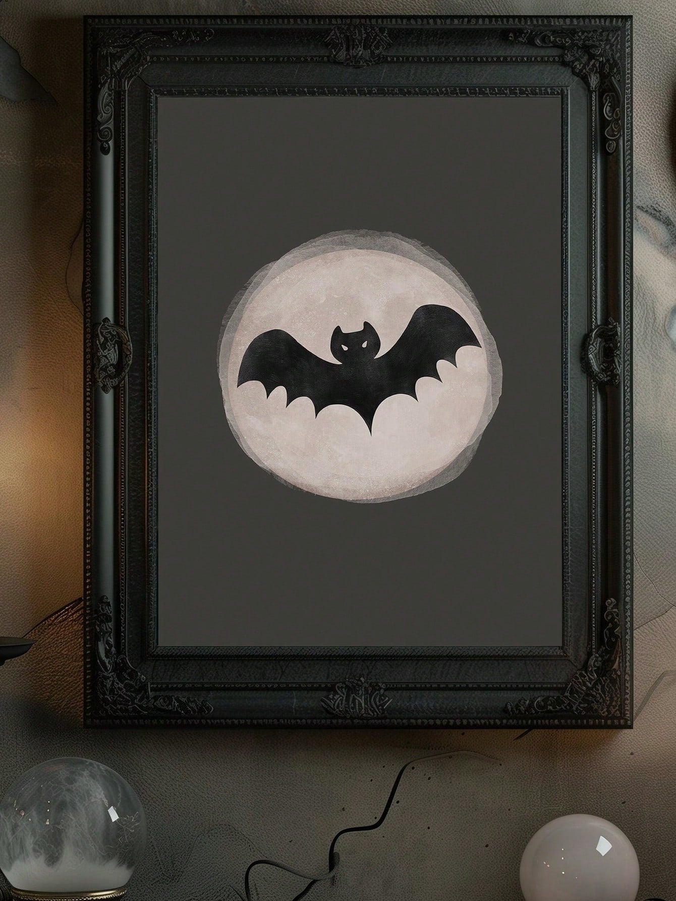 Elevate your Halloween decor with this Minimalist Halloween Bat Canvas Wall Art. Designed to blend spooky charm with simplicity, it’s perfect for kids’ rooms or haunted house themes. The clean lines and subtle design create an eerie atmosphere without overwhelming the space, making it an expert choice for tasteful seasonal decoration. Easy to print and display, this artwork adds a refined yet haunting touch to your festive setup.