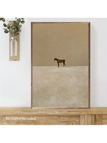 Elevate your space with this Minimalist Horse Canvas Art Print, designed to complement modern interiors without overwhelming them. Its frameless design offers a sleek, contemporary look perfect for living rooms, bedrooms, or offices. Crafted to highlight simplicity and elegance, this piece serves as a distinctive gift for birthdays and graduations, adding a refined artistic touch to any environment.
