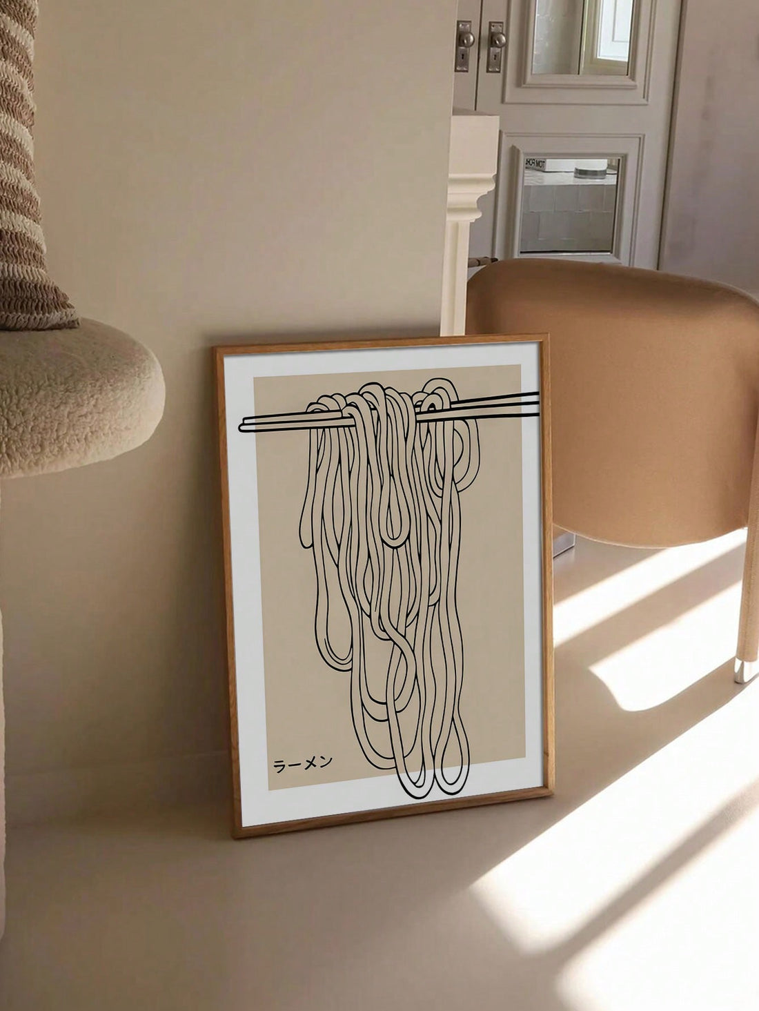 Elevate your space with this sophisticated Japanese Ramen Canvas Art Print. The minimalist black and white aesthetic offers timeless elegance while celebrating culinary artistry. Meticulously crafted to complement modern interiors, this piece adds depth and character to homes, kitchens, and living areas without overwhelming existing décor.