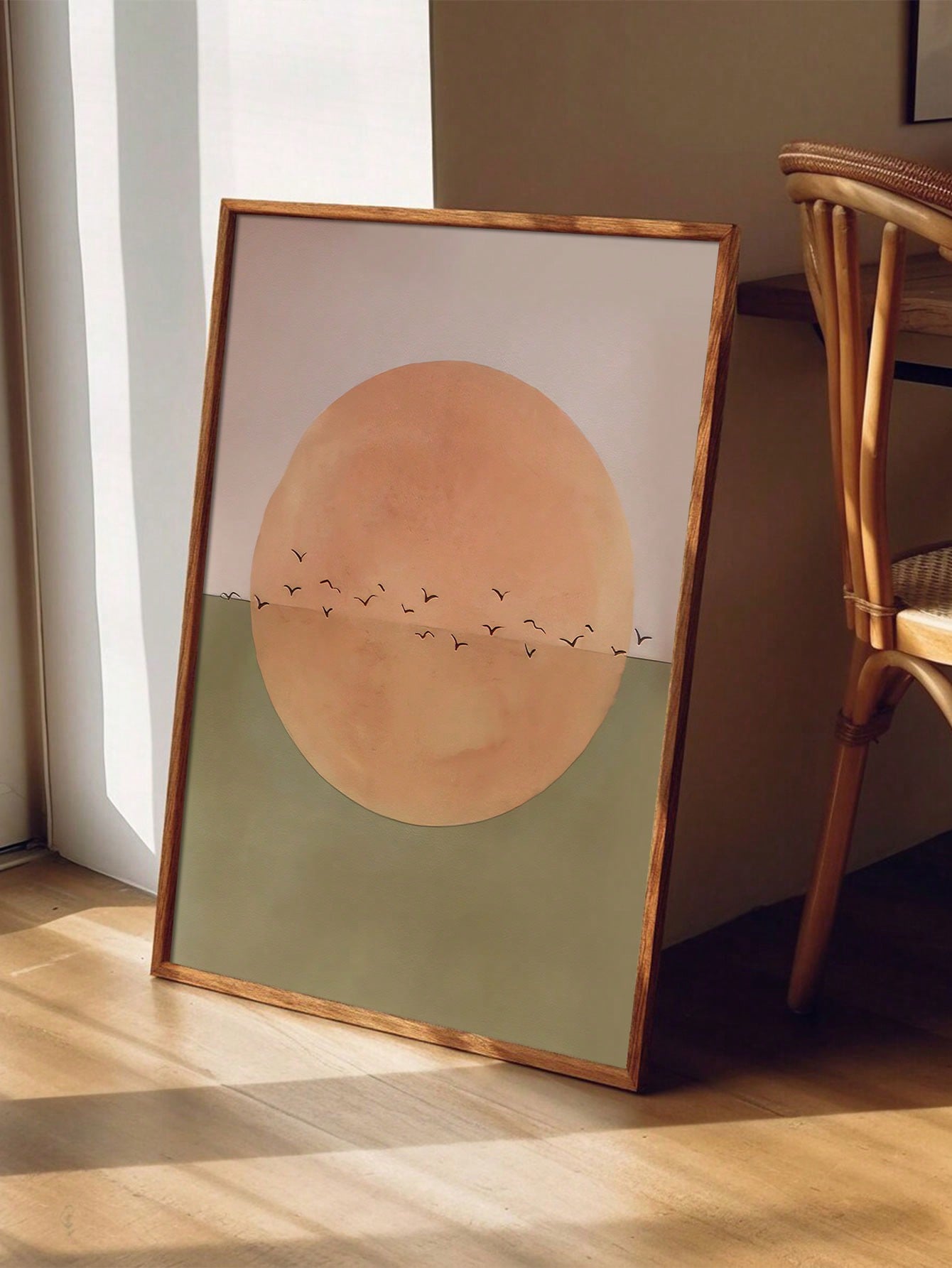 Elevate your living space with this Minimalist Sunrise Canvas Poster, designed to bring calm and modern elegance to any room. Its clean lines and soothing color palette create a tranquil atmosphere, perfect for bedrooms and living rooms. Unframed for versatile styling, this art piece complements contemporary decor while promoting a peaceful ambiance.