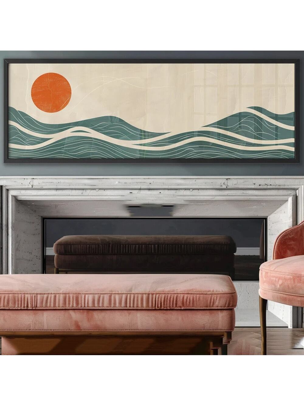 Elevate your beach house ambiance with this Minimalist Sunset Panoramic Canvas Art Print. Featuring clean lines and a serene color palette, it captures the tranquil beauty of a sunset over the ocean. Designed for modern interiors, this panoramic piece adds a sophisticated focal point that complements minimalist decor while evoking a calming coastal atmosphere. Crafted to enhance your living space with subtle elegance, it’s an ideal choice for those seeking refined, contemporary beach-inspired art.