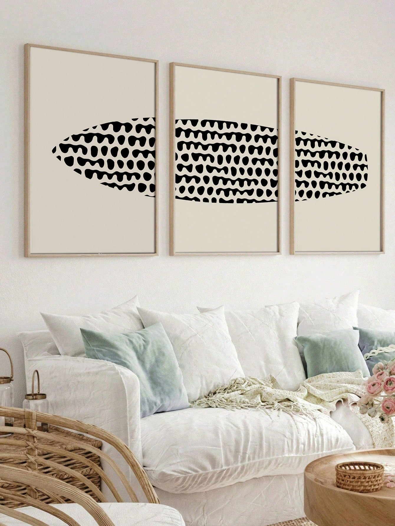 Elevate your coastal living space with this Minimalist Surfboard Print Triptych. Featuring three unframed panels, this beach-inspired wall art captures the essence of surf culture through clean lines and subtle design. Perfect for adding a sophisticated yet relaxed vibe to any room, it complements modern and coastal decor styles effortlessly. Its minimalist aesthetic ensures versatility, making it an ideal choice for those seeking understated elegance in their home environment.