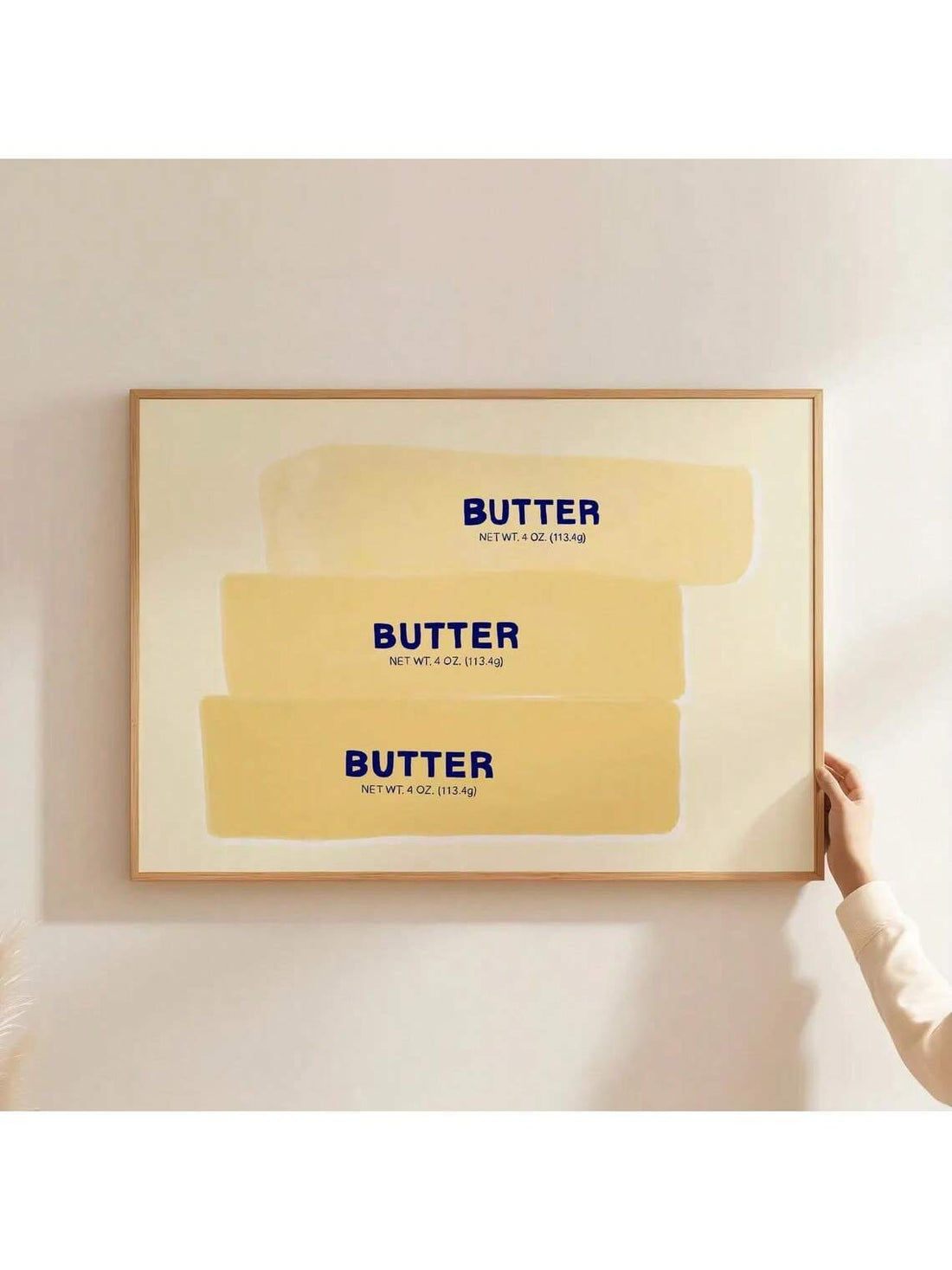 Elevate your dining space with this Minimalist Unframed Butter Kitchen Wall Art Poster. Designed for modern food enthusiasts, its clean lines and subtle color palette bring a sophisticated yet approachable vibe to any kitchen or apartment. Perfect for adding a touch of culinary-inspired elegance without overwhelming your decor.