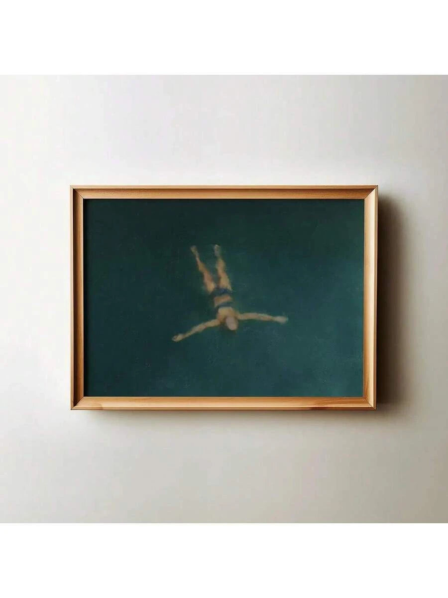 Transform your space with this minimalist vintage ocean wall art, capturing the serene beauty of coastal seascapes in soft, muted tones. Perfect for dining rooms, bedrooms, or living areas seeking a calming aesthetic touch. Available as both framed and unframed canvas options to suit your décor style..