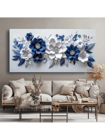 Elevate your living space with this modern 2D flat canvas wall art featuring an abstract paper flower design. Crafted for elegance, it adds a sophisticated touch to any room while maintaining a minimalist aesthetic. Its clean lines and subtle color palette make it a versatile piece that complements contemporary interiors effortlessly. Ideal for those seeking refined home décor that balances artistic expression with understated style.