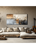 Elevate your space with this Modern Abstract Crack Wall Art Print, featuring a rustic canvas design that adds texture and depth to any room. Perfect for homes, dorms, or offices, this piece blends contemporary abstract style with a natural, weathered look to create a sophisticated yet inviting atmosphere. Its versatile aesthetic complements various decor themes, making it an expert choice for enhancing your environment with subtle artistic flair.