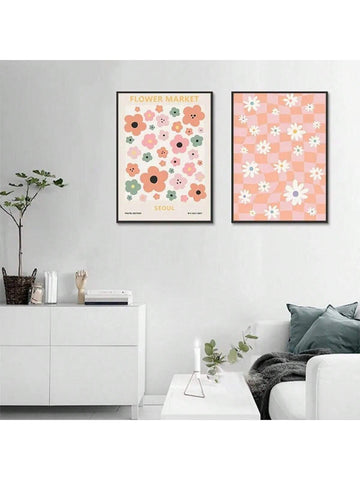 Transform your space with this Modern Abstract Flower Canvas Art featuring Danish pastel aesthetics. The sophisticated composition blends contemporary abstraction with subtle floral elements, creating a focal point that elevates any room's design. Crafted with premium materials, this wall decor embodies Scandinavian minimalism while adding a touch of artistic expression to your home environment.