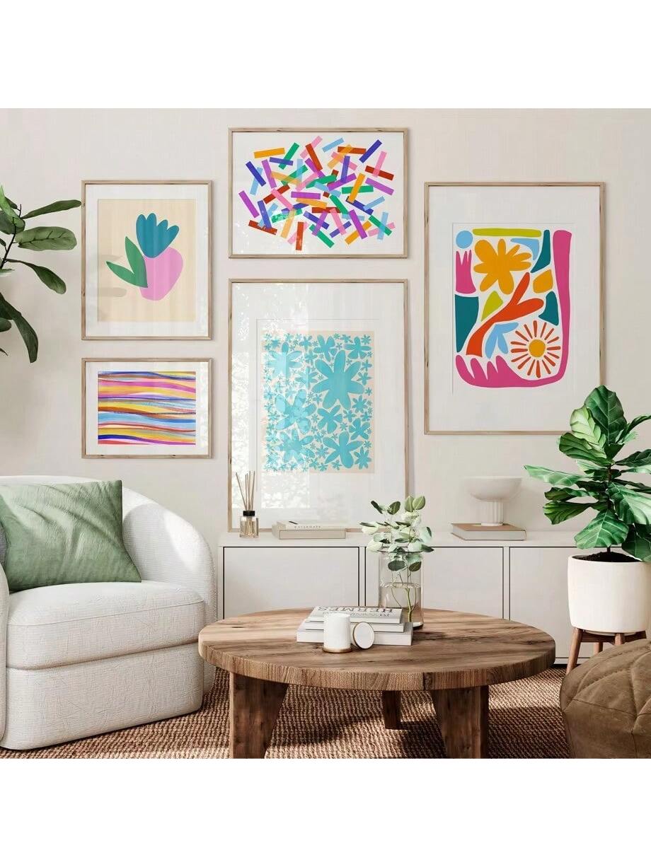 Transform your living space with this sophisticated Modern Abstract Geometry Flower Canvas Art. Available frameless or framed, this contemporary piece combines geometric precision with floral elements to create a visually striking focal point.