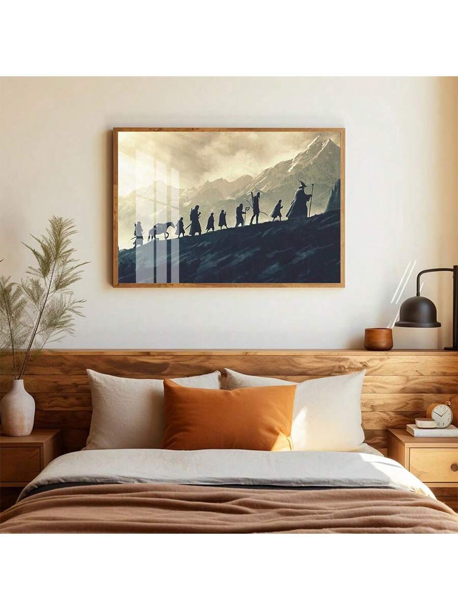Enhance any space with our Modern Anime Movie Canvas Art. This stylish wall decor adds a touch of sophistication to any room. Crafted with high-quality canvas, our art is built to last. Perfect for anime lovers, it's the ultimate addition to your collection. Elevate your space with this unique and eye-catching piece.
