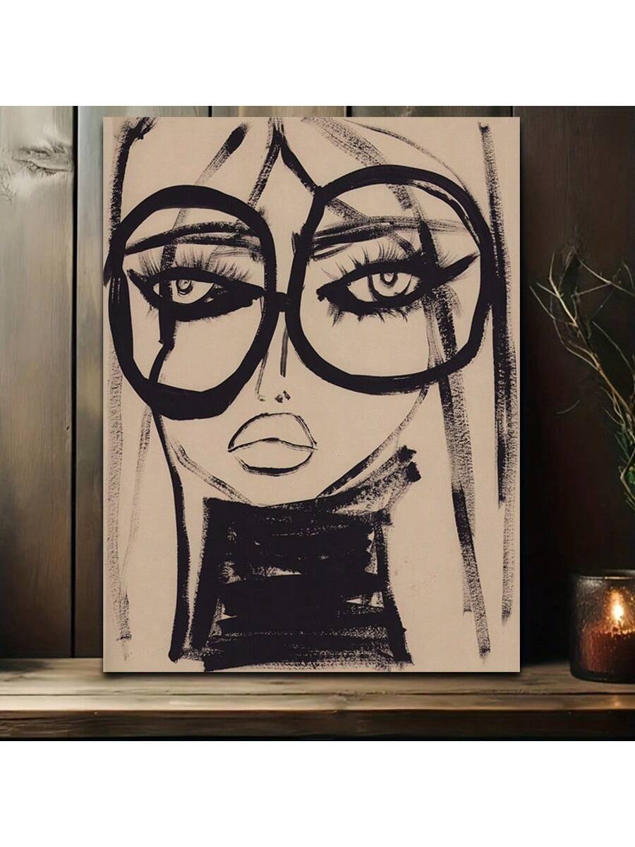 Upgrade your wall decor with our Modern Art Deco Black and White Abstract Woman Canvas Print. This elegant and stylish piece is perfect for any space, including your home, office, or classroom. The framed print adds a touch of sophistication and a unique statement to any room. Experience the benefits of incorporating this contemporary piece into your decor.