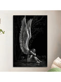 Elevate your space with this Modern Black and White Angel Wings Canvas Art, designed to bring a sophisticated and inspiring touch to any home or office. The monochrome palette complements diverse decor styles, while the detailed wing design adds a sense of grace and tranquility. Crafted for durability and visual impact, this canvas art serves as a striking focal point that enhances ambiance and reflects refined taste.