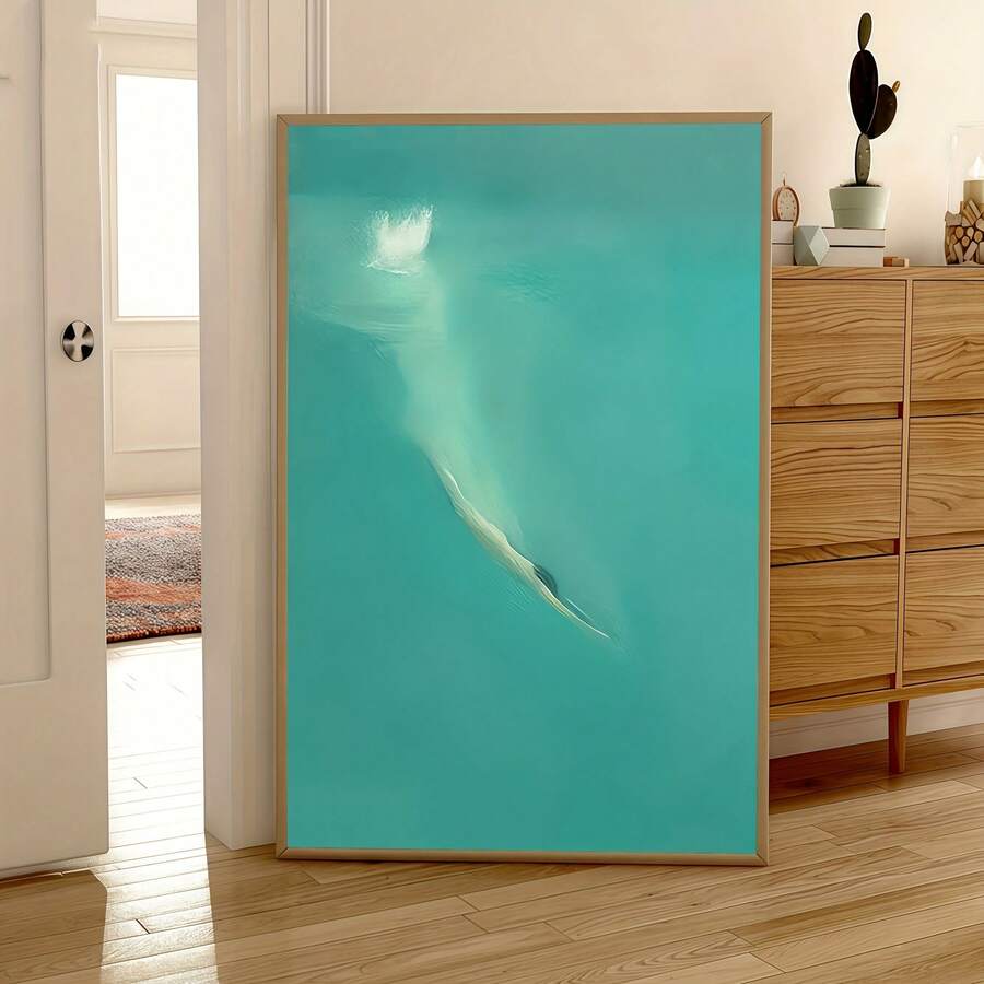 Transform your space with this striking modern diving oil painting canvas poster. Featuring a dynamic graphic pattern, this hanging artwork brings contemporary elegance to any room. Crafted from durable canvas with waterproof protection, it's perfect for living rooms, bedrooms, offices, or creative studios. The modern aesthetic complements both minimalist and eclectic interiors, making it an ideal statement piece for those seeking sophisticated wall decor that lasts.