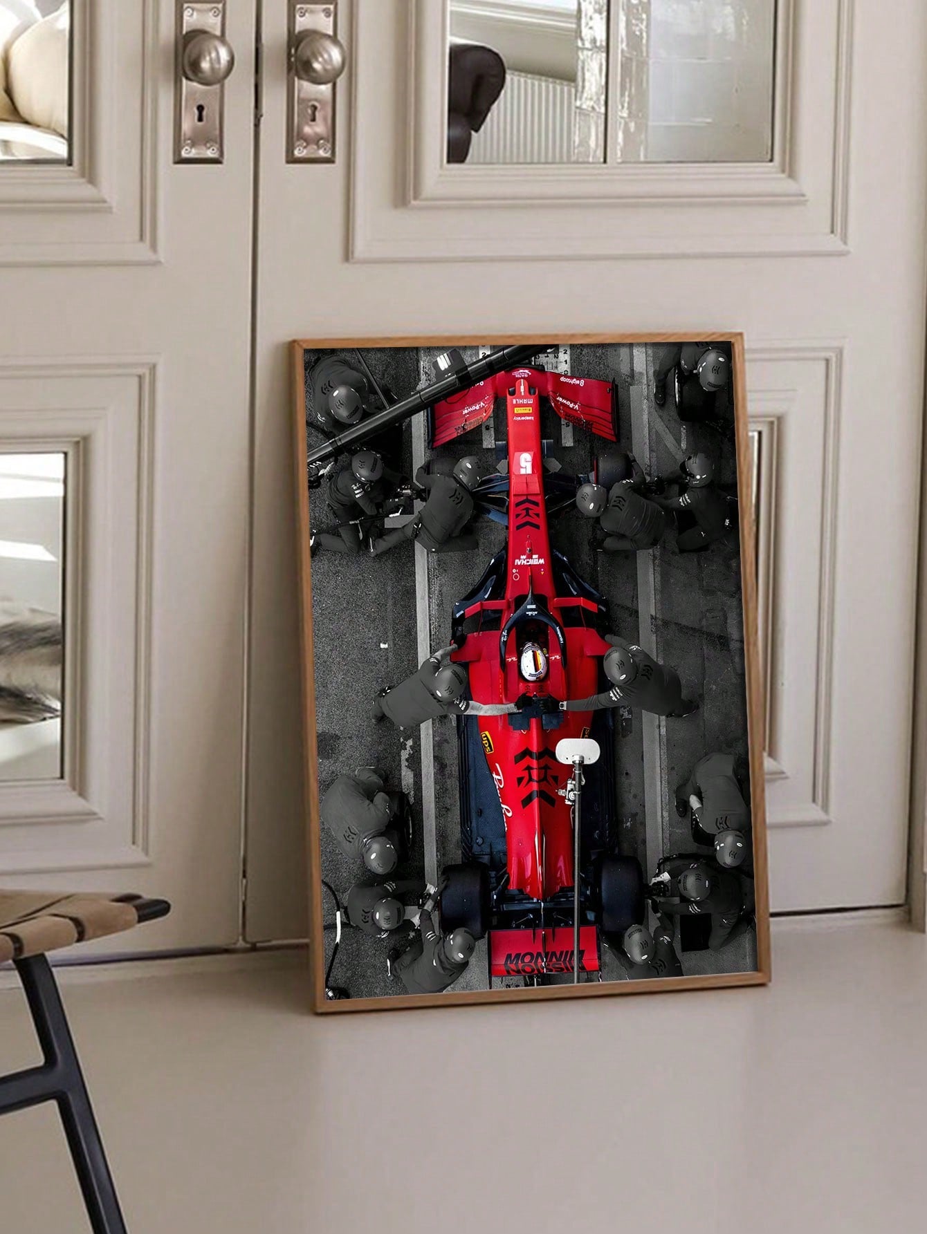 Elevate your space with the Modern Formula Racing Canvas Poster, a sleek and dynamic piece designed for enthusiasts and style-conscious decorators alike. This high-quality canvas print captures the essence of speed and precision, making it an ideal focal point for bedrooms, living rooms, or hallways. Its contemporary design complements modern interiors, adding a sophisticated touch that celebrates the thrill of racing. Durable and vibrant, this wall art offers lasting appeal and effortless integration into 