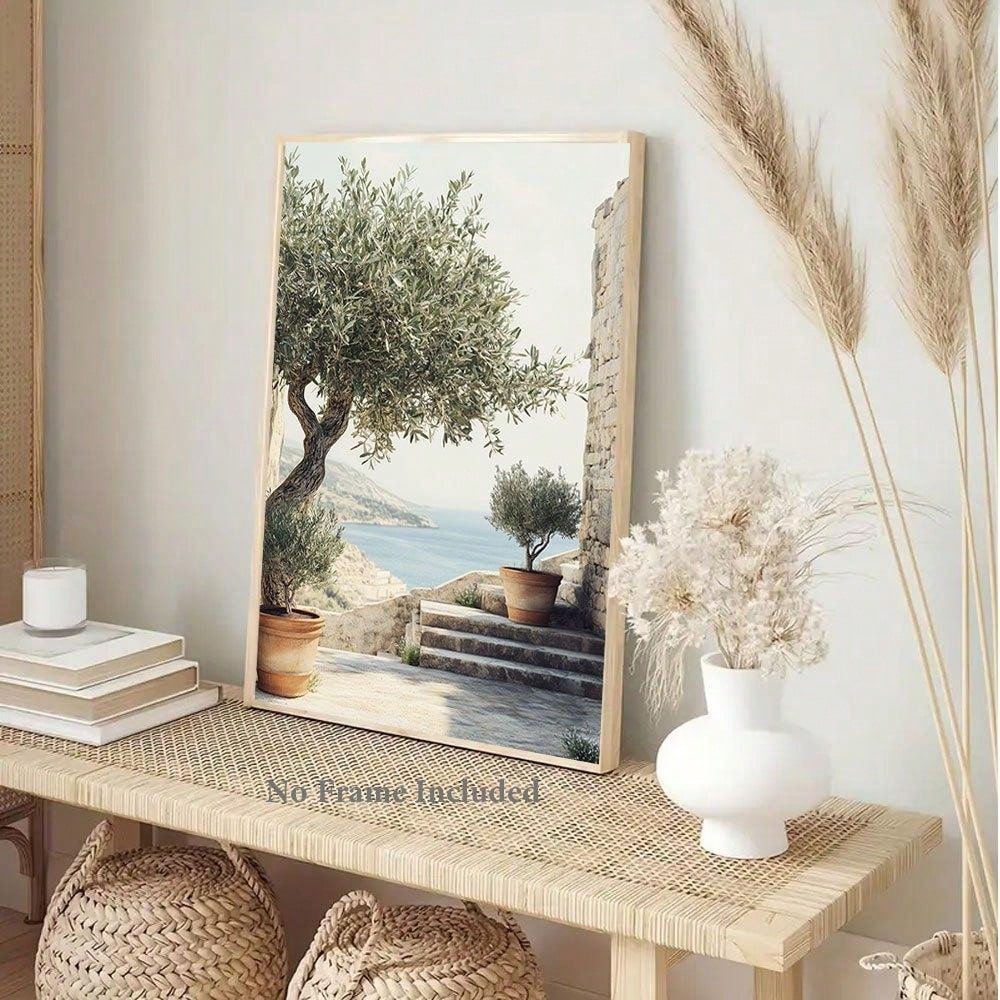 Elevate the style and atmosphere of your living spaces with this Modern Luxury Wall Art. Featuring a serene Pleasant Afternoon Scenery, this canvas adds a touch of sophistication and elegance to any room. Perfect for those seeking a sleek and stylish home decor.