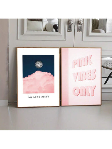 Elevate your living space with these Modern Minimalist Canvas Posters featuring La Lune Disco and Pink Vibes designs. Crafted for a contemporary aesthetic, these artworks bring subtle sophistication and a unique flair to any room. Their clean lines and muted color palettes complement diverse decor styles, making them ideal for creating a stylish, curated atmosphere in your home. Perfect for those seeking refined, expert-level design elements that enhance ambiance without overwhelming the space.