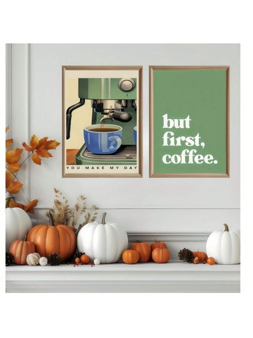 Elevate your space with the Modern Minimalist Coffee Wall Art Set, featuring frameless posters designed to complement both home and café interiors. These art pieces offer a sleek, contemporary aesthetic that enhances any environment without overwhelming it. Crafted for versatility, they bring a refined touch to your décor, making them ideal for coffee lovers seeking subtle yet sophisticated wall accents.