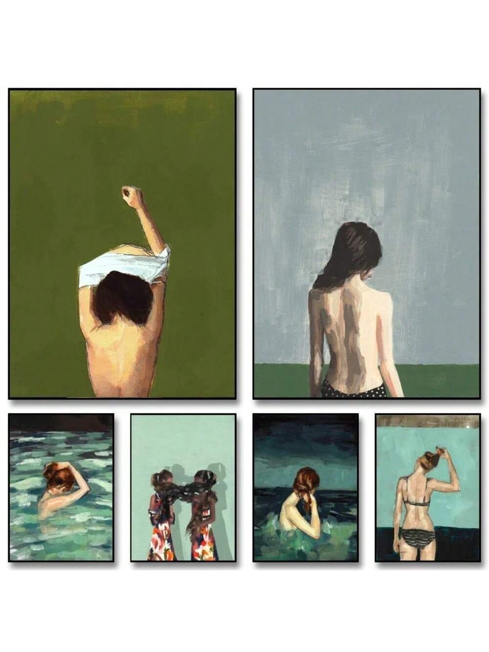 Add a touch of modern and minimalist style to your home decor with our captivating canvas wall art featuring a girl portrait. Expertly crafted, this piece is the perfect addition to elevate any room's aesthetic. With its clean lines and timeless design, it's a must-have for those seeking a refined and sophisticated look.