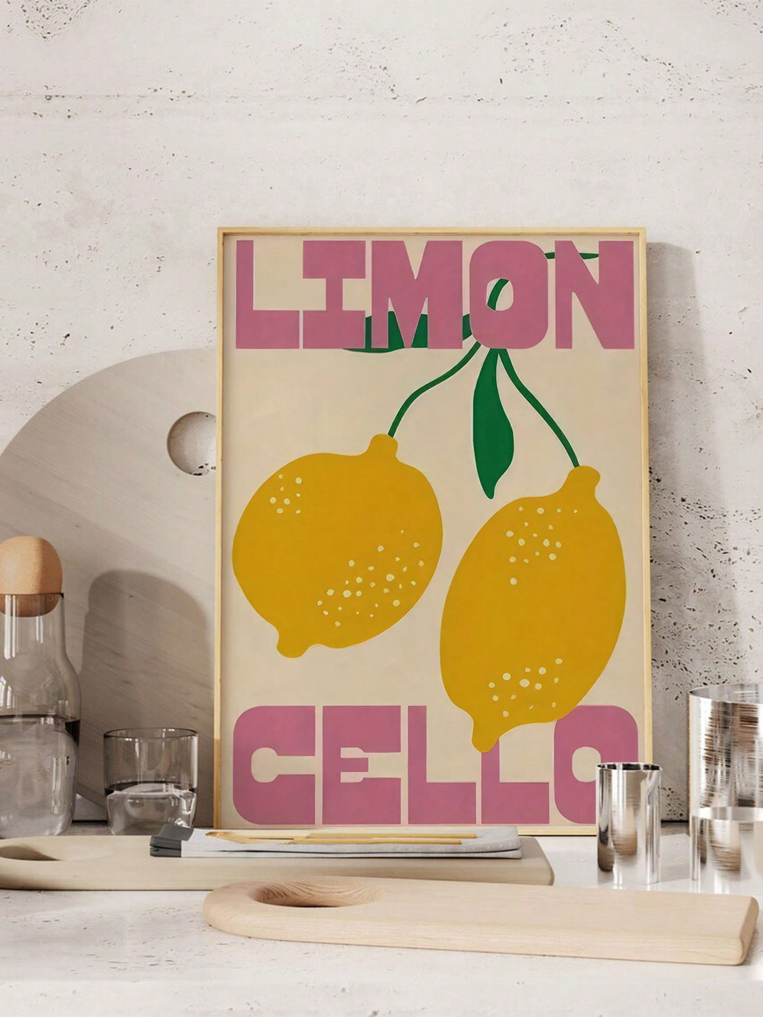 This modern minimalist lemon art print is the perfect addition to any bedroom or living room decor. Unframed, it allows for versatility in styling and can easily be incorporated into any existing aesthetic. With its sleek design and vibrant colors, this poster is sure to add a touch of sophistication to any space.