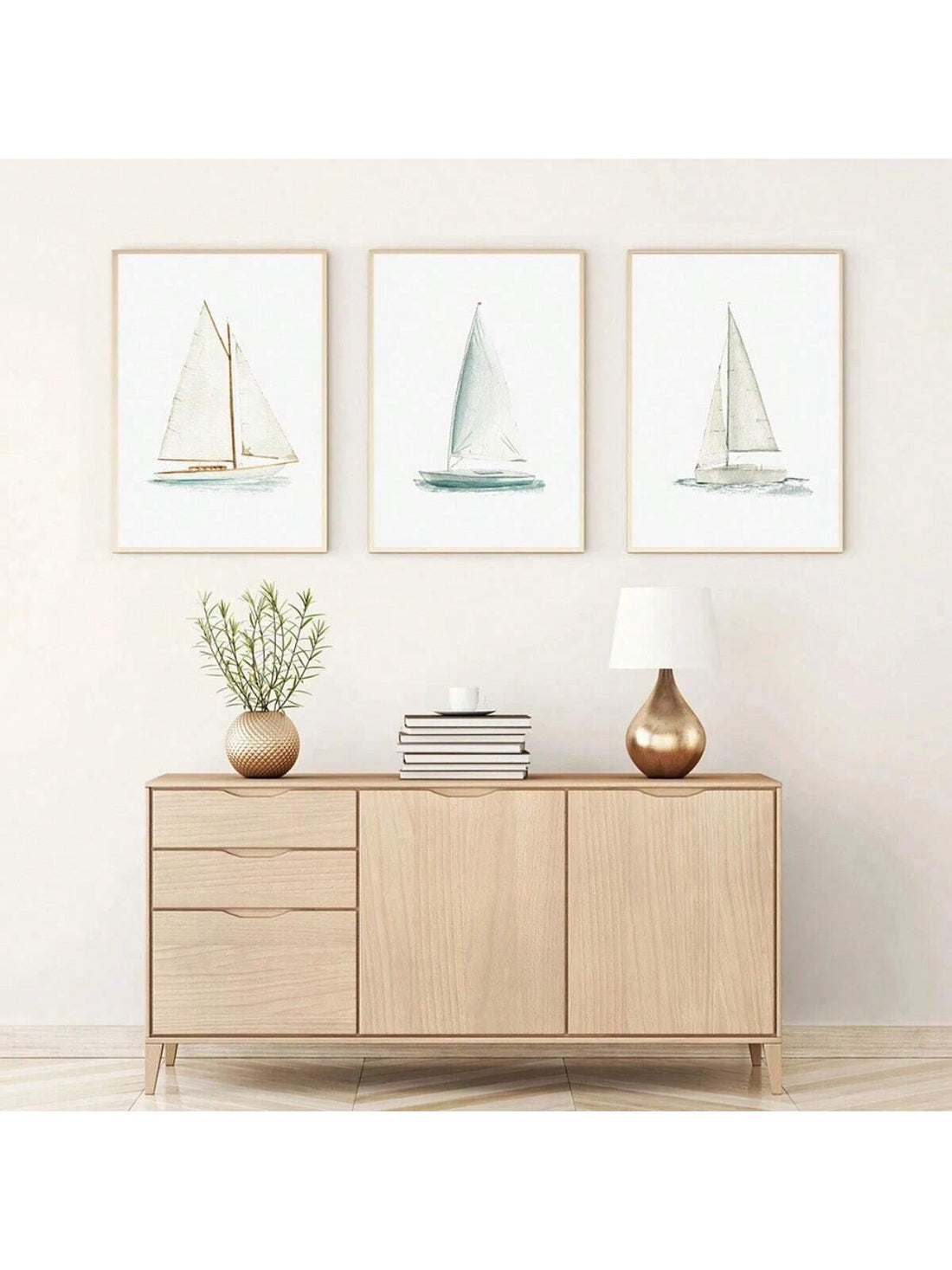 Elevate your living space with this Modern Minimalist Sailboat Canvas Wall Art, designed to bring a serene nautical ambiance to your home. Featuring clean lines and a subtle coastal palette, this piece effortlessly complements contemporary interiors while evoking the calm and freedom of the sea. Crafted for durability and visual impact, it’s an expert choice for adding understated elegance and a sense of tranquility to any living room.