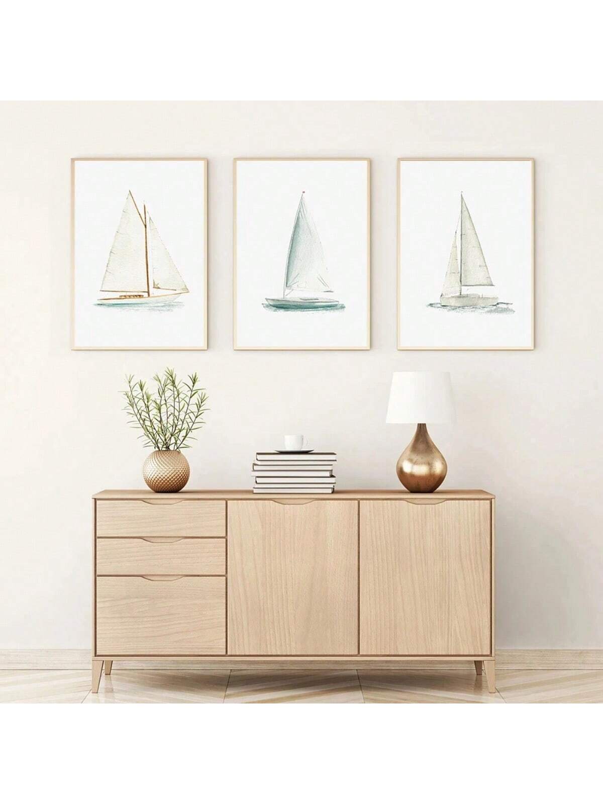Elevate your living space with this Modern Minimalist Sailboat Canvas Wall Art, designed to bring a serene nautical ambiance to your home. Featuring clean lines and a subtle coastal palette, this piece effortlessly complements contemporary interiors while evoking the calm and freedom of the sea. Crafted for durability and visual impact, it’s an expert choice for adding understated elegance and a sense of tranquility to any living room.