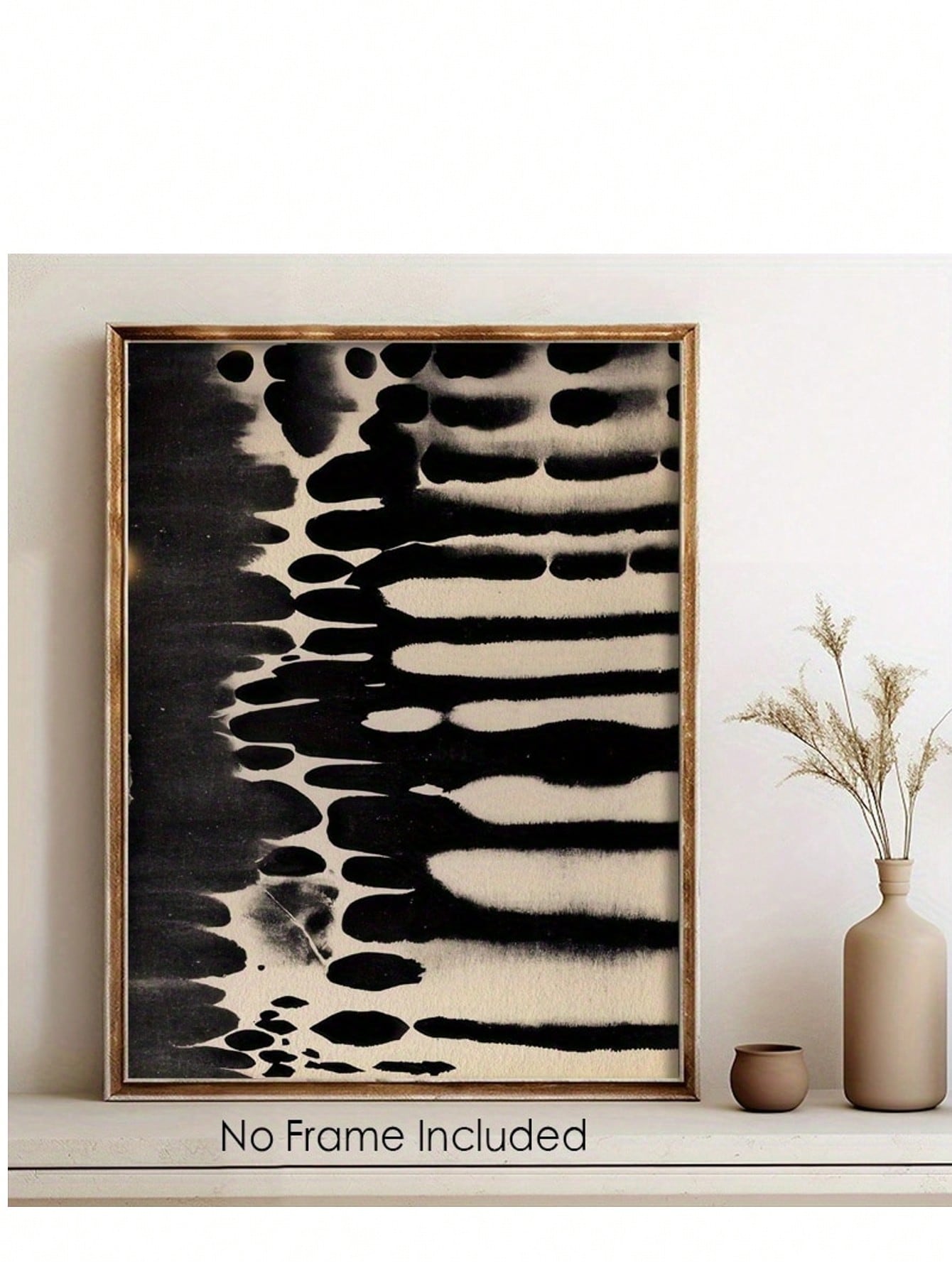 Transform your space with this striking zebra-inspired abstract art print that merges contemporary design with natural elegance. Featuring bold, minimalist lines that capture the essence of wildlife through a modern lens, this unframed piece adapts seamlessly to any interior aesthetic. The sophisticated monochromatic palette and geometric composition create visual interest without overwhelming your décor. Perfect for living rooms, bedrooms, or offices, this versatile print invites conversation while maintai