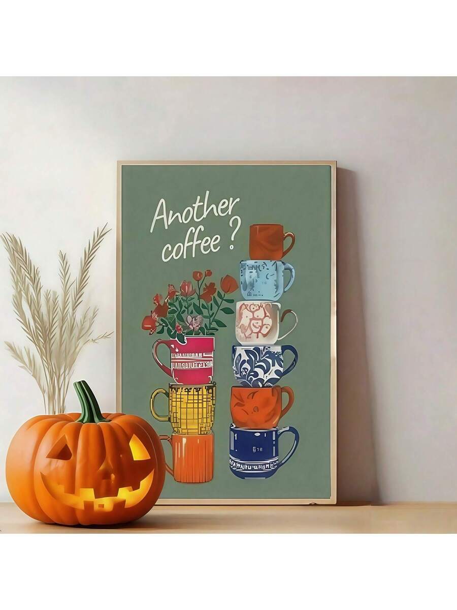 Elevate your space with this striking Modern Retro Coffee Cups Canvas Poster, a sophisticated blend of vintage aesthetics and contemporary design. Perfect for coffee enthusiasts, cafes, and anyone seeking to infuse warmth into their environment, this canvas artwork captures the charm of classic coffee culture with a modern twist. The carefully curated color palette and retro-inspired imagery create an inviting focal point that complements both minimalist and eclectic interiors. Ideal for kitchens, break roo