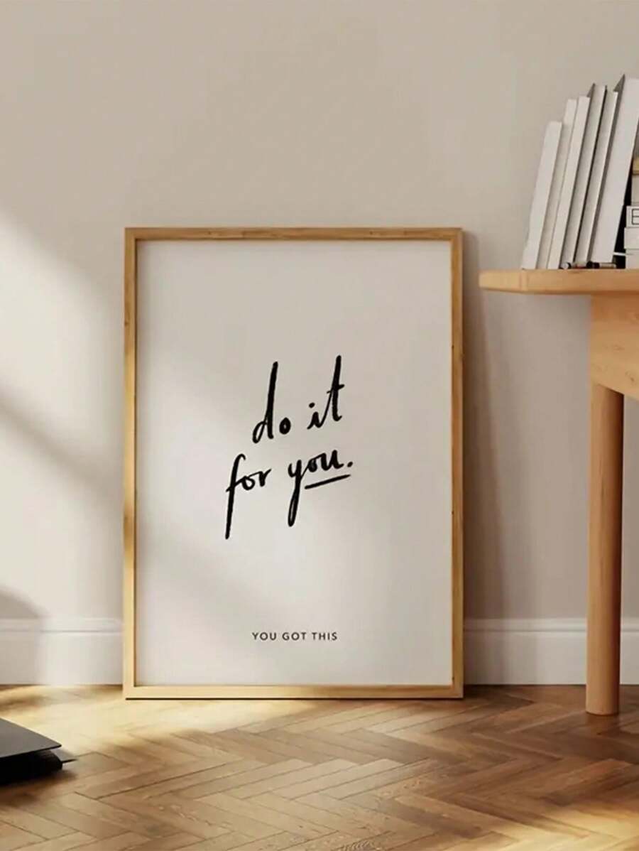 Elevate your space with this striking motivational modern art canvas poster. Featuring inspiring letter-based slogans in vibrant multicolor design, this unframed print brings positive energy to any room. Perfect for bedrooms, living rooms, home offices, and dining areas, it transforms walls into personal galleries of motivation. The canvas material ensures durability and a premium look. Whether you're seeking daily inspiration or adding contemporary flair to your décor, this versatile piece complements any 