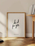 Elevate your space with this striking motivational modern art canvas poster. Featuring inspiring letter-based slogans in vibrant multicolor design, this unframed print brings positive energy to any room. Perfect for bedrooms, living rooms, home offices, and dining areas, it transforms walls into personal galleries of motivation. The canvas material ensures durability and a premium look. Whether you're seeking daily inspiration or adding contemporary flair to your décor, this versatile piece complements any 