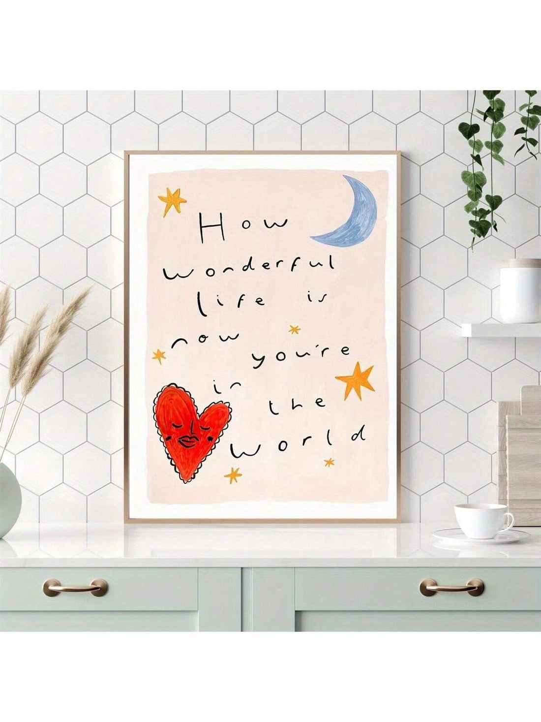 Elevate your space with our Motivational Vintage Canvas Wall Art. This beautifully framed painting is perfect for both home and office decor. Its easy-to-hang design allows for hassle-free installation. With its timeless design and inspirational message, our canvas art will add a touch of motivation and style to any room.