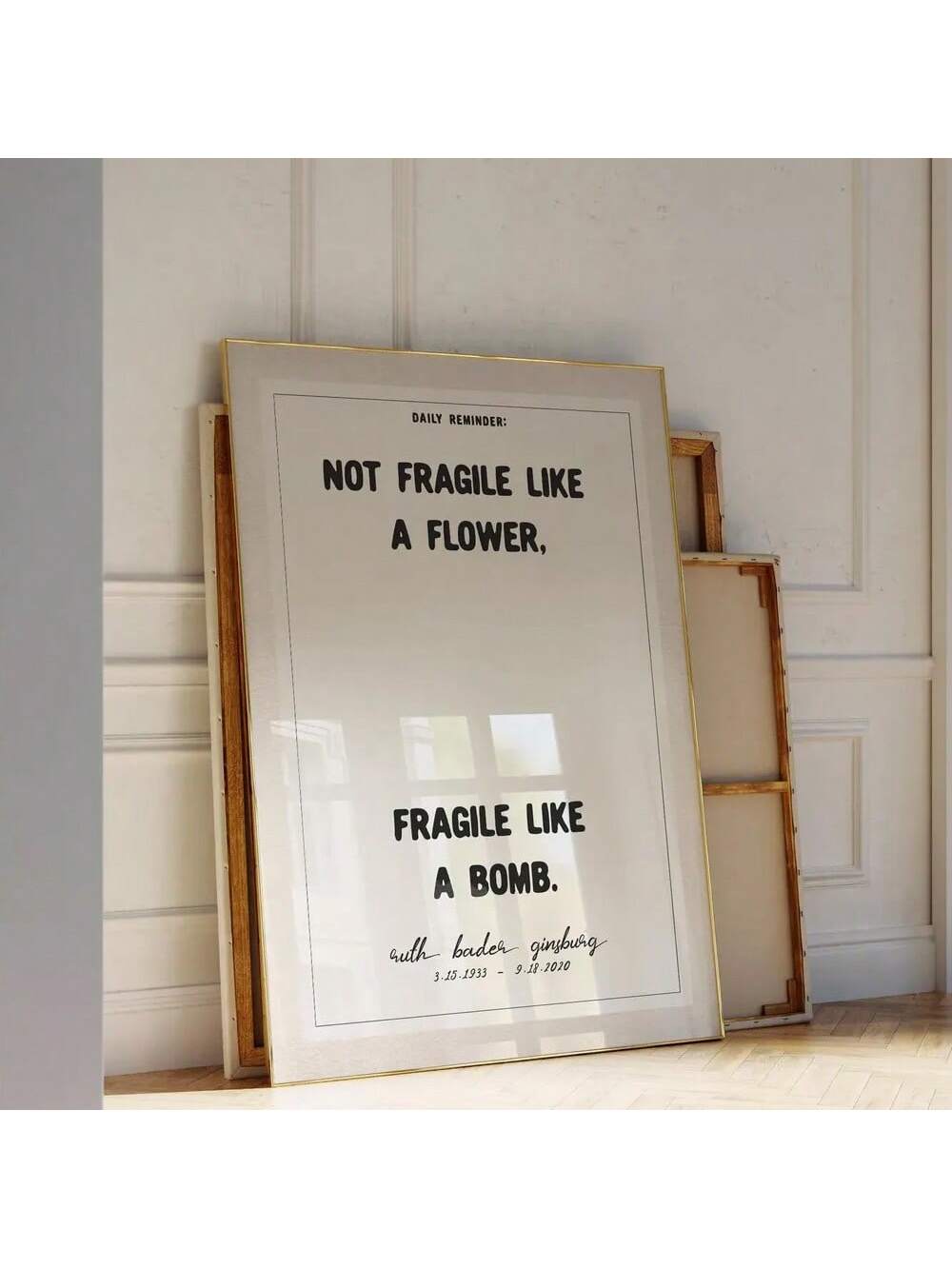 Transform your living space with this striking motivational wall art poster celebrating the strength and resilience of women. Featuring carefully curated empowering quotes, this piece combines artistic design with meaningful messaging to inspire daily. Perfect for bedrooms, offices, or living rooms, it serves as a visual reminder of confidence and determination. The sophisticated aesthetic complements modern and contemporary interiors while adding personality and depth to any wall. An ideal choice for those