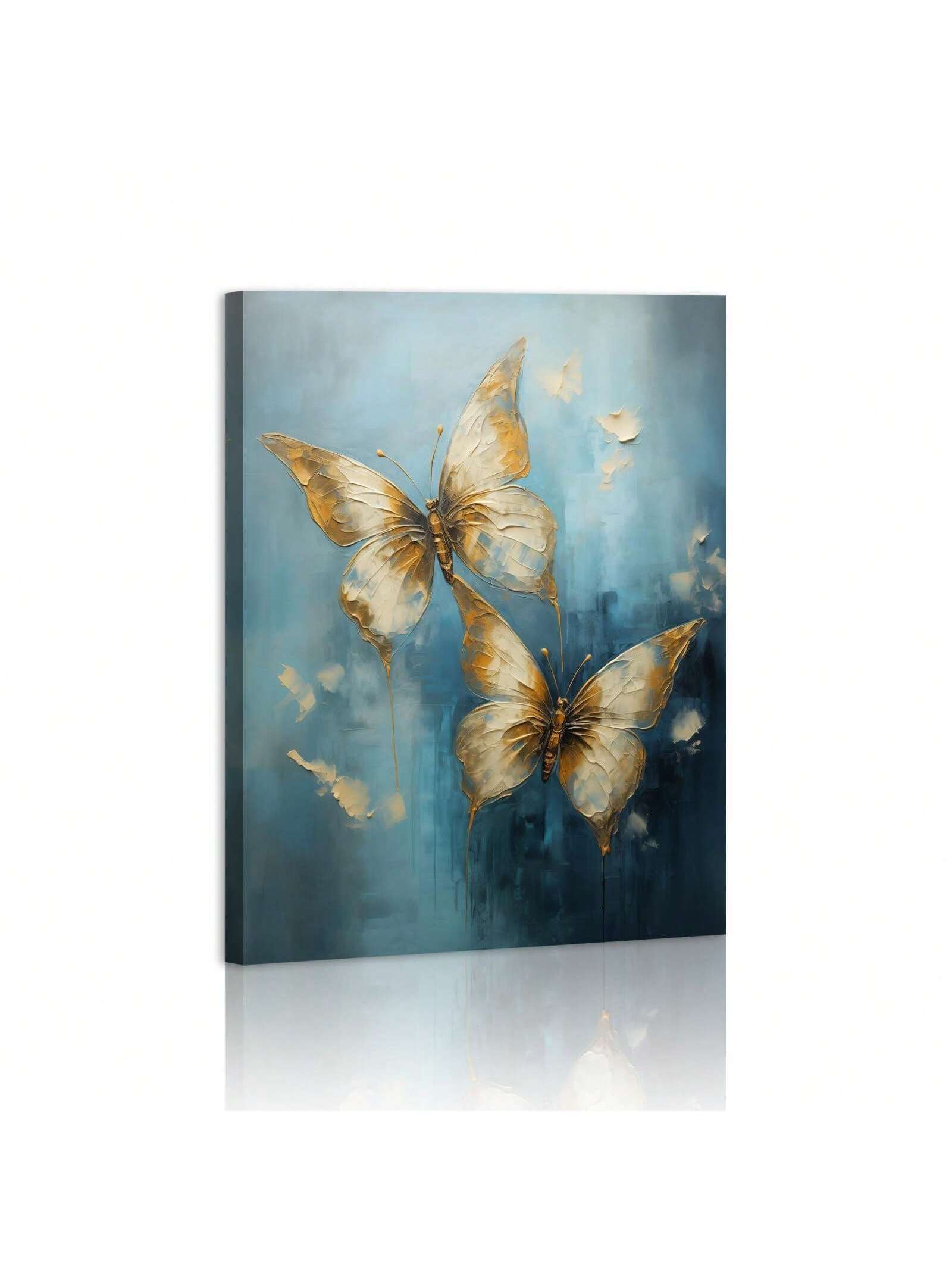 Enhance the aesthetic of your modern home with our Nature-Inspired Butterfly Canvas Wall Art. Featuring a beautiful butterfly design, this ready-to-hang piece is the perfect addition to your home decor. The nature-inspired elements will bring a sense of tranquility and beauty to any room.