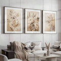 Transform your dining room with this stunning Neutral Floral Canvas Art Set, featuring bohemian-inspired botanical designs that blend seamlessly with modern décor. Each unframed print showcases delicate plant patterns in soft, neutral tones—perfect for creating a calming, sophisticated atmosphere. Crafted on premium canvas with waterproof properties, these pieces are durable and easy to display. Ideal for fall aesthetics and contemporary interiors, this versatile set adds warmth and natural beauty to any sp