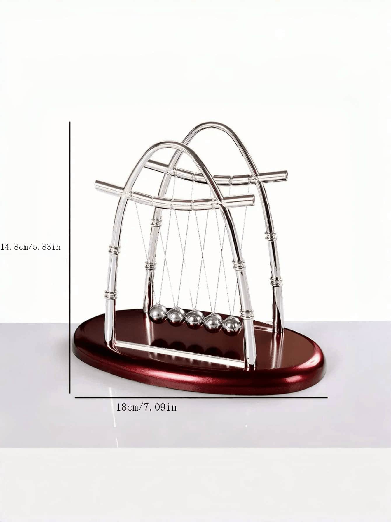 This Newton's Cradle Balance Toy is a must-have for any office space. With its unique design, it serves as both a decorative piece and a stress-relieving toy. Perfect for innovators looking for a creative outlet, this toy is a reminder of Newton's laws of motion and the balance needed for success.