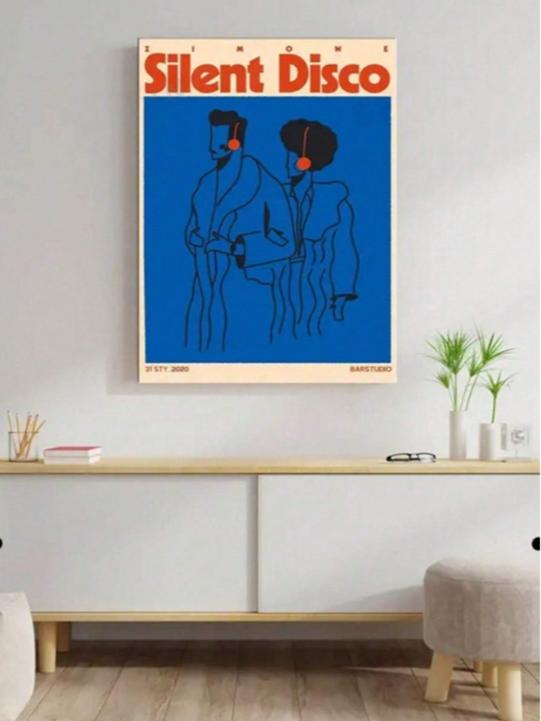 Elevate your modern space with the Nordic Abstract Disco Music Wall Art, a frameless canvas poster that blends contemporary design with vibrant musical energy. Its sleek, borderless format enhances visual appeal while complementing minimalist and urban decor styles. Perfect for music enthusiasts and lovers of Scandinavian aesthetics, this artwork adds dynamic color and rhythm to any room without overwhelming the space. Durable and easy to mount, it brings a sophisticated yet lively ambiance to your home or 