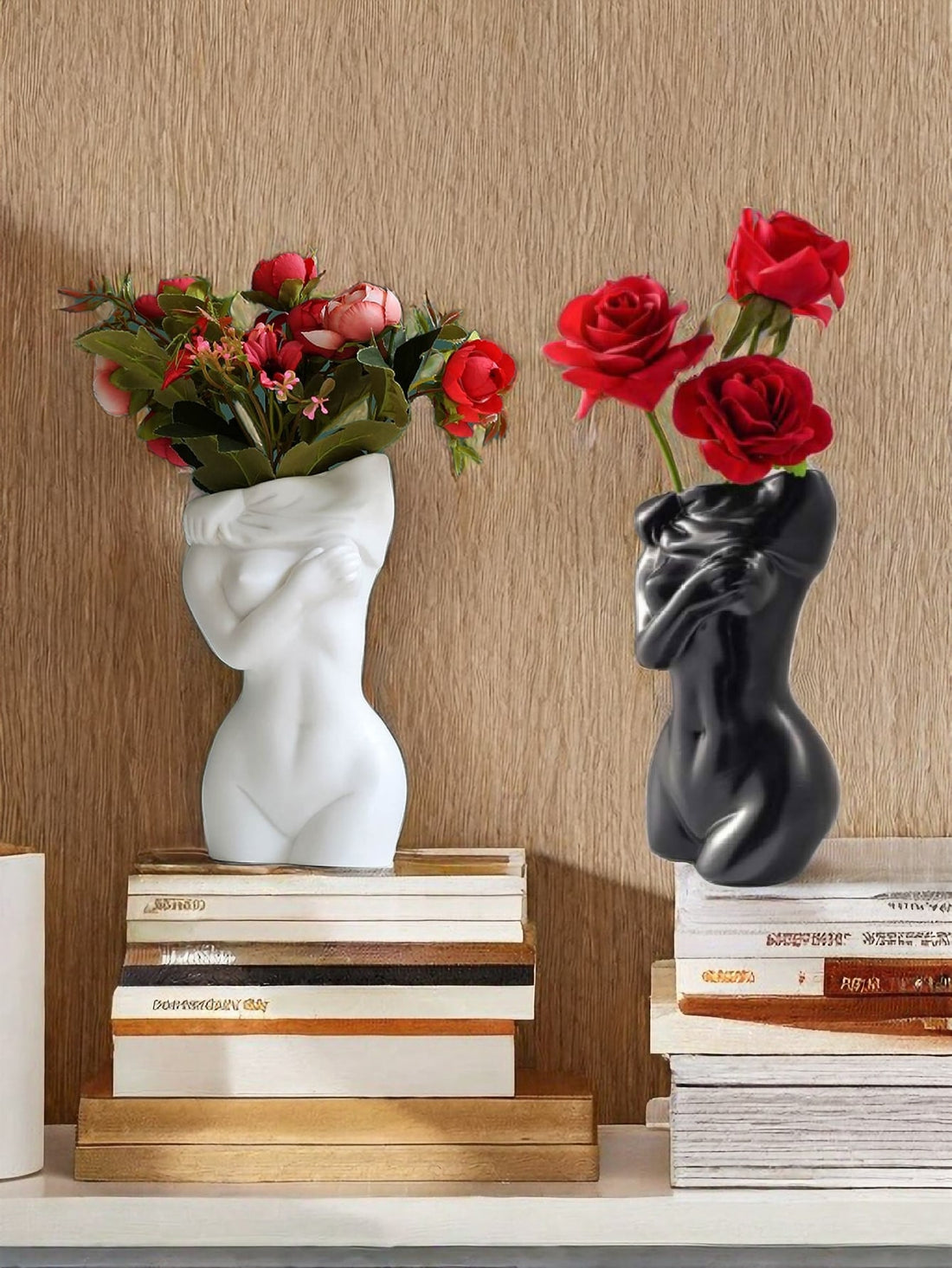 Elevate your modern home decor with the Nordic Chic Resin Flower Vase. Made from high-quality resin, this vase features a unique design inspired by Nordic aesthetics. Its durable construction and elegant design make it the perfect addition to any room. Add a touch of sophistication to your space with this stunning vase.
