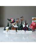 Transform your windows into a winter wonderland with this Nordic-inspired resin Christmas landscape decor. Handcrafted with meticulous attention to detail, this piece captures the serene beauty of snowy Nordic scenery—perfect for creating an authentic festive atmosphere. The premium resin construction ensures durability and a sophisticated finish that complements modern and traditional interiors alike